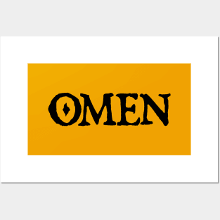 Omen full black Posters and Art